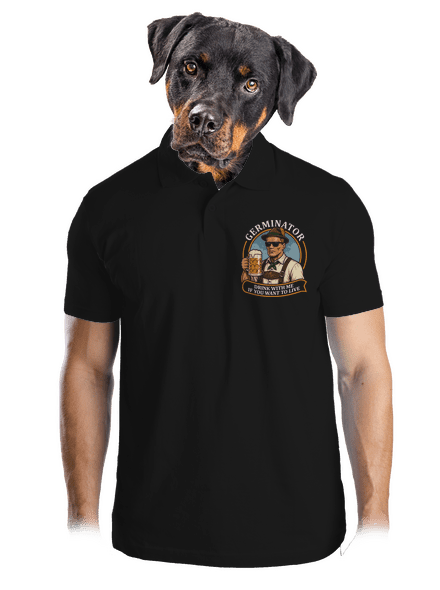 Germinator pánská polokošile Black