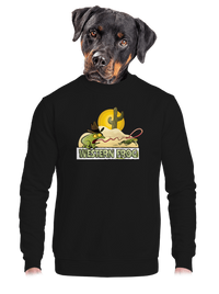 unisex mikina bez kapuce