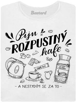 B12: Piju rozpustný dámské tričko White