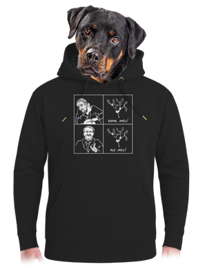 Cimrman: Copak jmelí unisex mikina premium Dark Black