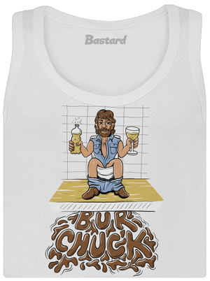 BurChuck dámské tílko klasické White