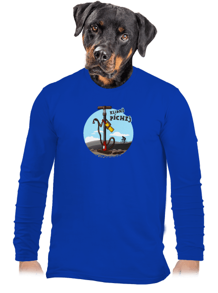 Klidně píchej pánské dlouhý rukáv Royal Blue