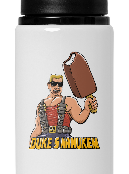 Duke s nanukem lahev na vodu White