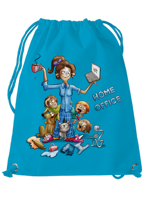 Maminčin home office vak Blue Atol