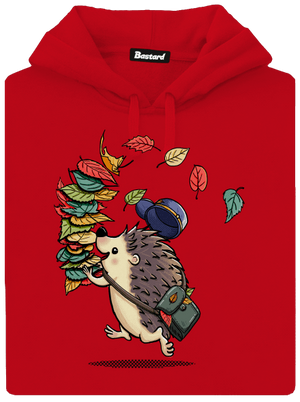 Listonoš pánská mikina klokanka Red