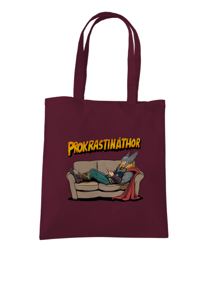 Prokrastináthor taška Burgundy