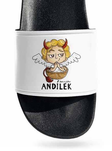 Andílek pantofle White