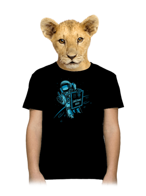 Zaměstnanec měsíce dětské tričko Black