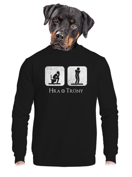 Hra o trůny unisex mikina bez kapuce Black