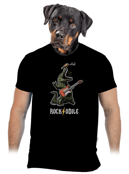 Rockodile pánské tričko Black