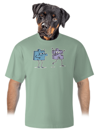 unisex tričko oversized