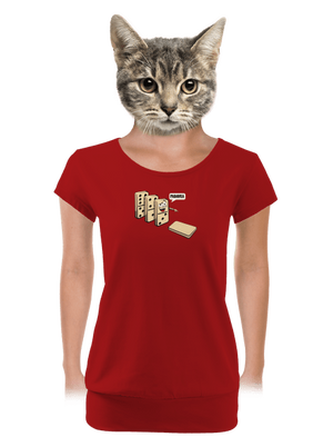 dámské tričko s lemem