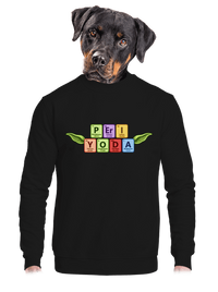 unisex mikina bez kapuce