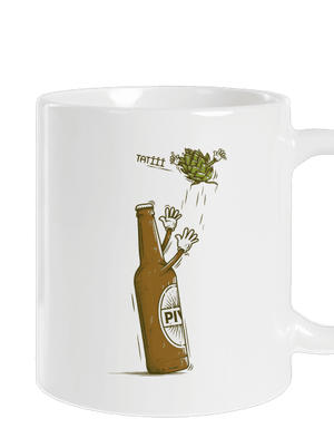 Lahváč a syn klasický hrnek White