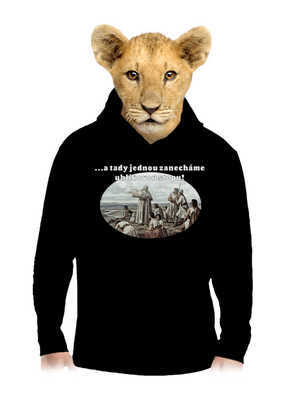 dětská mikina klokanka