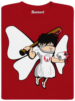 Zoubková víla pánské dlouhý rukáv Red