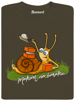 Makám na baráku pánské tričko Urban Khaki