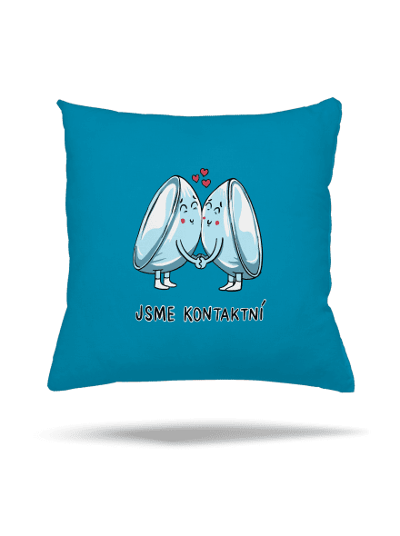 Kontaktní čočky polštář Blue Turquoise