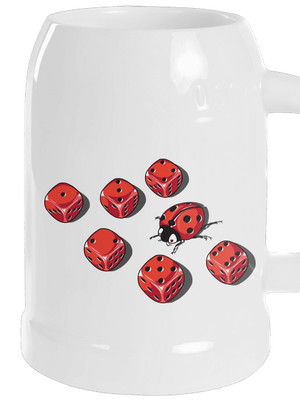 Mimikry půllitr White