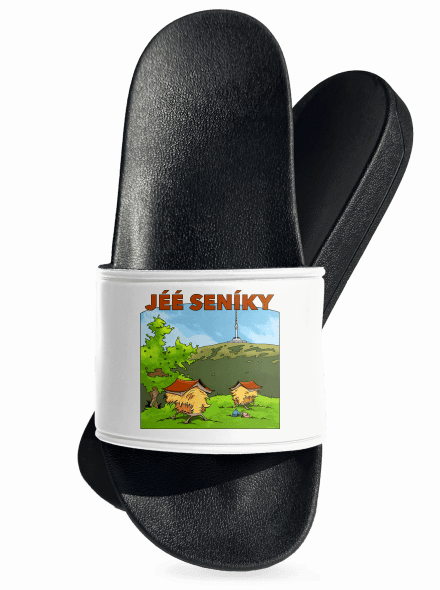 Jeseníky pantofle White