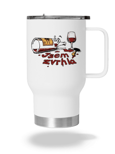Zvrhlá termohrnek White