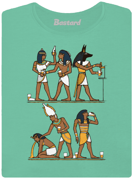 Egyptská párty dámské tričko premium Mint Mal