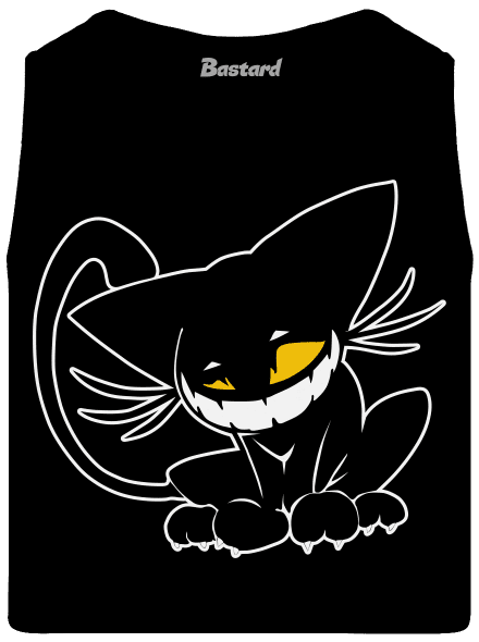 Evil cat pánské tílko Black