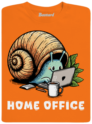 Šnekův home office pánské tričko Orange