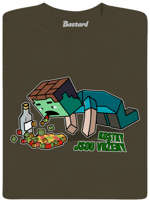 Kostky jsou vrženy pánské dlouhý rukáv Urban Khaki