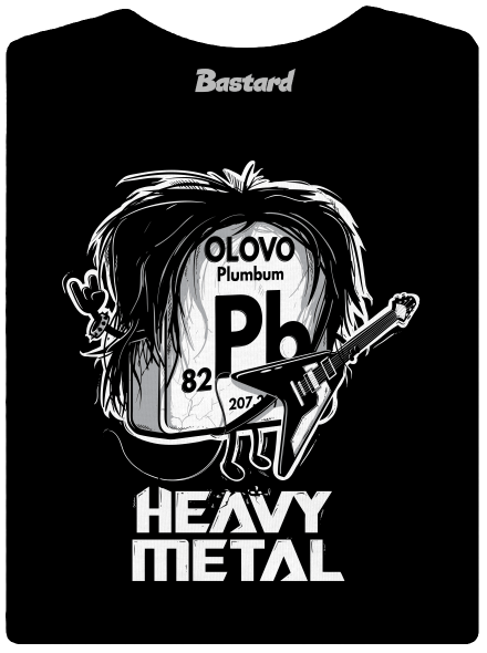 Heavy Metal dámské tričko premium Black
