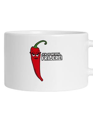 Spalující touha hrnek makronka White