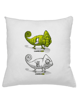 Zapnuto vypnuto polštář White