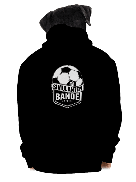 Simulanten bande pánská mikina na zip Black