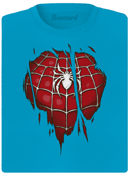 Spider Inside dámské sportovní tričko Blue Atol