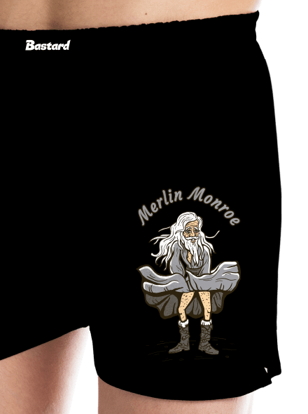 Merlin Monroe pánské trenky Black