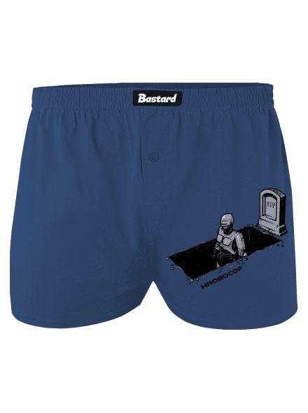 Hrobocop pánské trenky Blue