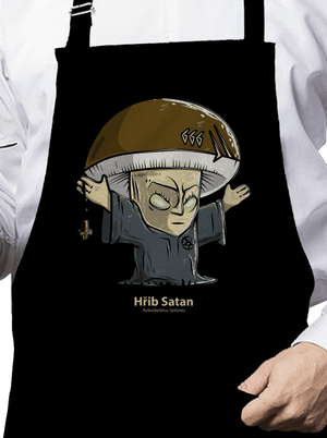 Hřib Satan zástěra Black