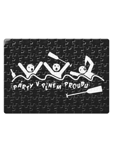 Party v plném proudu puzzle White