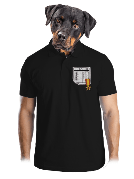 Jízdní řád pánská polokošile Black