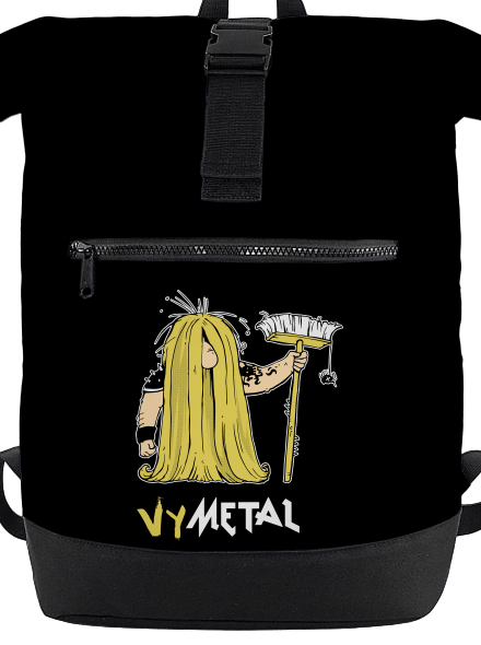 Metalista batoh Black