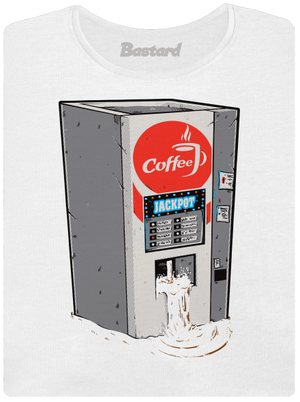 Jackpot dámské tričko s lemem White