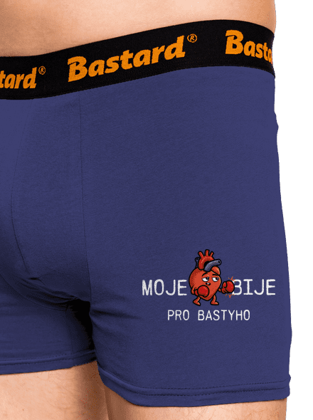 Moje srdce bije boxerky Blue Navy