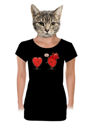 dámské tričko s lemem