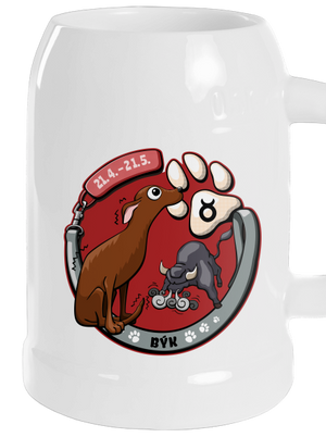 Psí horoskop: Býk půllitr White