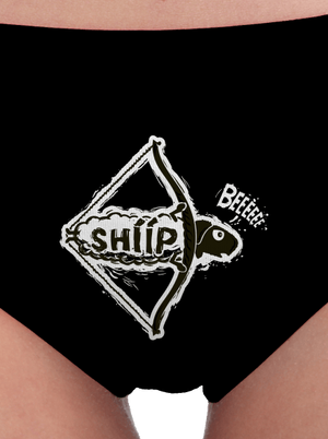 Shííp dámské kalhotky Black