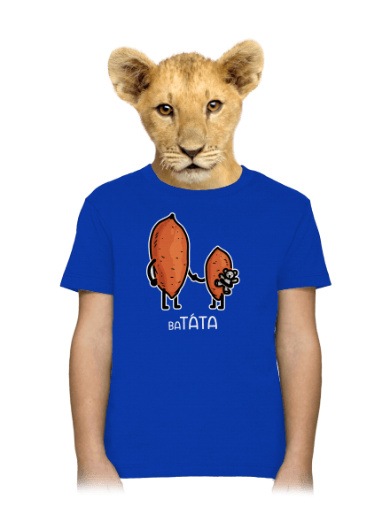 Batáta dětské tričko Royal Blue