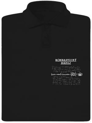Bombastický nápoj pánská polokošile Black