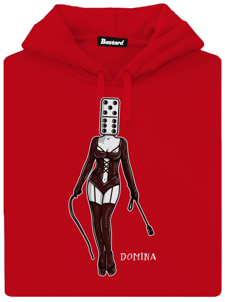 Domina pánská mikina klokanka Red