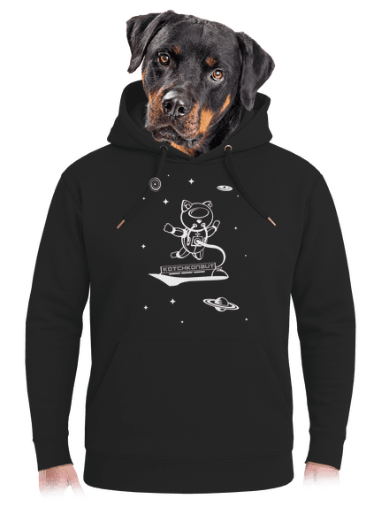 Kotchkonaut unisex mikina premium Dark Black
