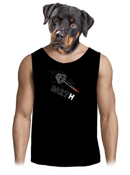 Dart(h) pánské tílko Black